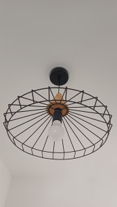 Photo de galerie - Pose de lustre et applique luminaire 