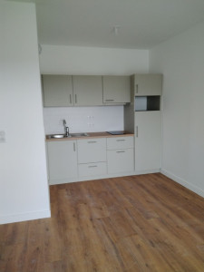 Photo de galerie - Pose parquet et cuisine 