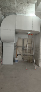 Photo de galerie - Enduit.peinture et bande du local