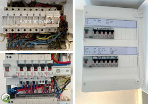 Photo de galerie - Renovation ancien tableau