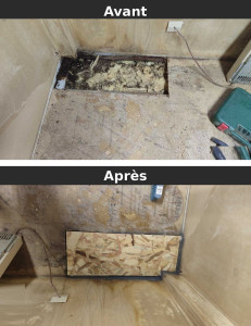 Photo de galerie - Pose de parquet - Revêtement de sol