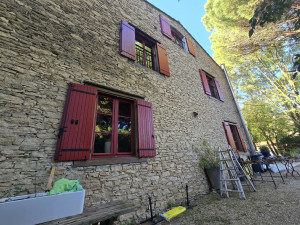 Photo de galerie - Restauration et peinture des volées