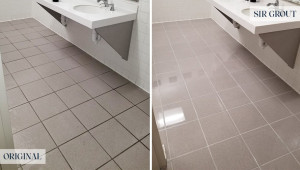 Photo de galerie - Photos de travaux de carrelage avant et après