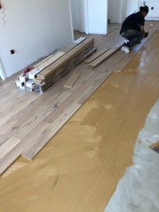 Photo de galerie - Pose de parquet - Revêtement de sol