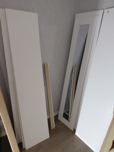 Photo de galerie - L’armoire Brimnes de chez ikea 