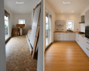 Photo de galerie - Réfection complète de la cuisine