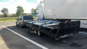 Photo de galerie - Transport portails 5m 