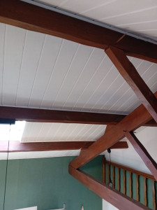 Photo de galerie - Plafond frisette terminé 
