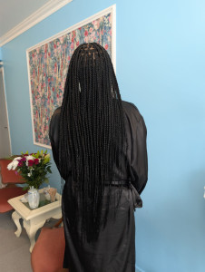 Photo de galerie - Une coiffure réalisée avec un beau tracé 