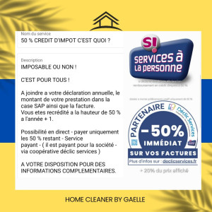 Photo de galerie - Chèque cesu accepté 