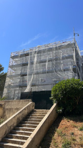Photo de galerie - Montage de chafaudage 