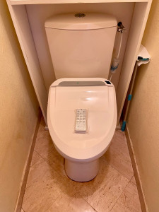 Photo de galerie - Remplacement cuvette WC japonaise