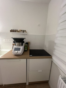 Photo de galerie - Montage meubles de cuisine plus des coupes pour plat induction
