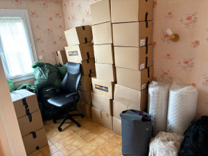 Photo de galerie - Rangement dans pièces suite déména gements 
