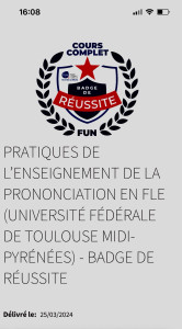 Photo de galerie - Cours de français