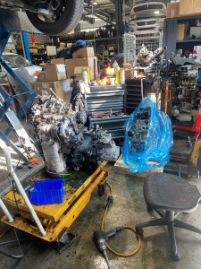 Photo de galerie - Remplacement moteur Peugeot 2008 1.5 HDI