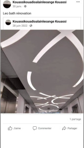 Photo de galerie - Plâtrerie - Murs - Plafonds