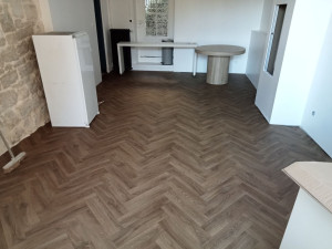 Photo de galerie - Pose lino