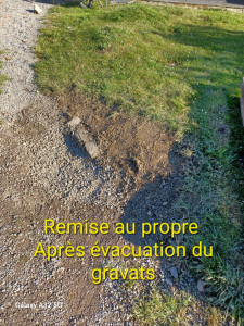 Photo de galerie - Évacuation déchets - Gravats