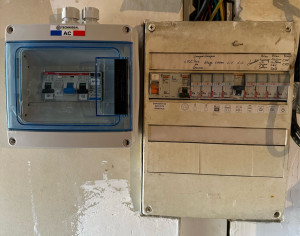 Photo de galerie - Tableau protection AC