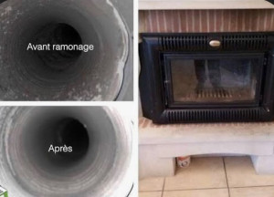 Photo de galerie - Nettoyage, entretien du conduit de fumer