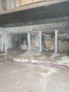 Photo de galerie - Démolition ancienne cuve a vin en béton 