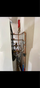 Photo de galerie - Pose de une pompe à chaleur 