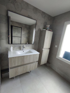 Photo de galerie - Montage meubles de salle de bain, robinetterie...