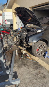 Photo de galerie - Changement support filtre à huile 