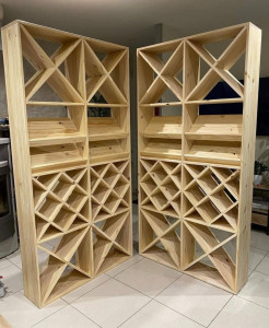 Photo de galerie - Étagère pour cave complète