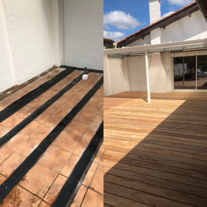 Photo de galerie - Pose de parquet - Revêtement de sol