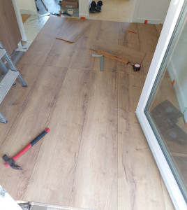 Photo de galerie - Pose de parquet - Revêtement de sol