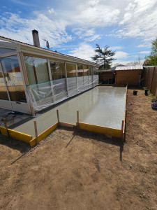 Photo de galerie - Création terrasse 28m2 
