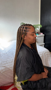 Photo de galerie - BRAIDS SUR MA CLIENTE 