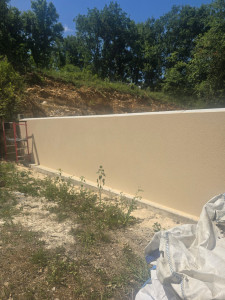 Photo de galerie - Montage de parpaing avec crepis