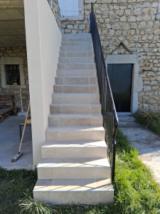 Photo de galerie - Pose escaliers 