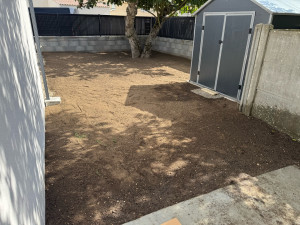 Photo de galerie - Mise à niveau du terrain 