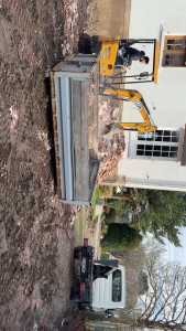 Photo de galerie - Pose de benne 