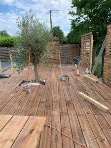 Photo de galerie - Création de terrasse