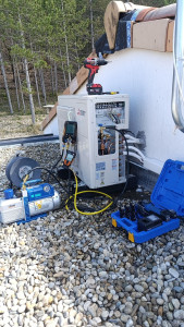 Photo de galerie - Mise en service de climatisation.