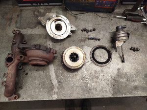 Photo de galerie - Remplacement turbo 