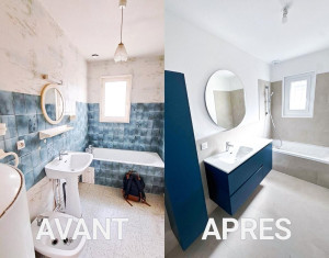 Photo de galerie - Rénovation d'une salle de bain complète