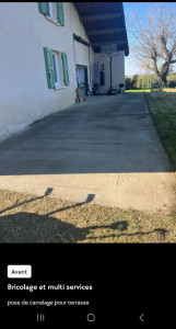 Photo de galerie - Carrelage terrasse 