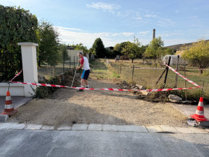 Photo de galerie - Accès chemin réalisé avec Christophe TP location 