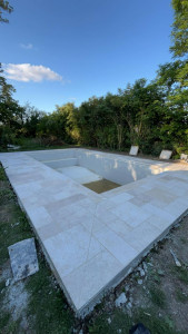 Photo de galerie - Plage de piscine carrelage 3 formats