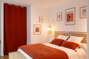 Photo de galerie - Conception, rénovation et aménagement d'un appartement destiné à de la location meublée 