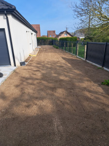 Photo de galerie - Création pelouse 