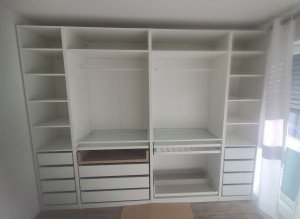Photo de galerie - Montage dressing PAX ikea (3m×2m.30)