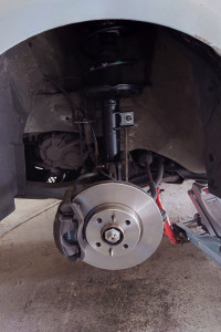Photo de galerie - Remplacement suspension et kit frein avant 