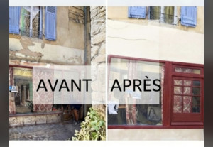 Photo de galerie - Rénovation complète de façade : réparation des murs, enduit et finitions. Un résultat propre et durable pour redonner vie à votre devanture.


